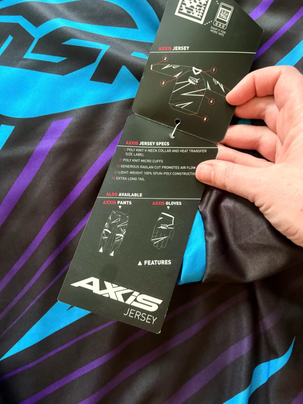 MSR RIDING AND CYCLING JERSEY - Picture 3 of 4